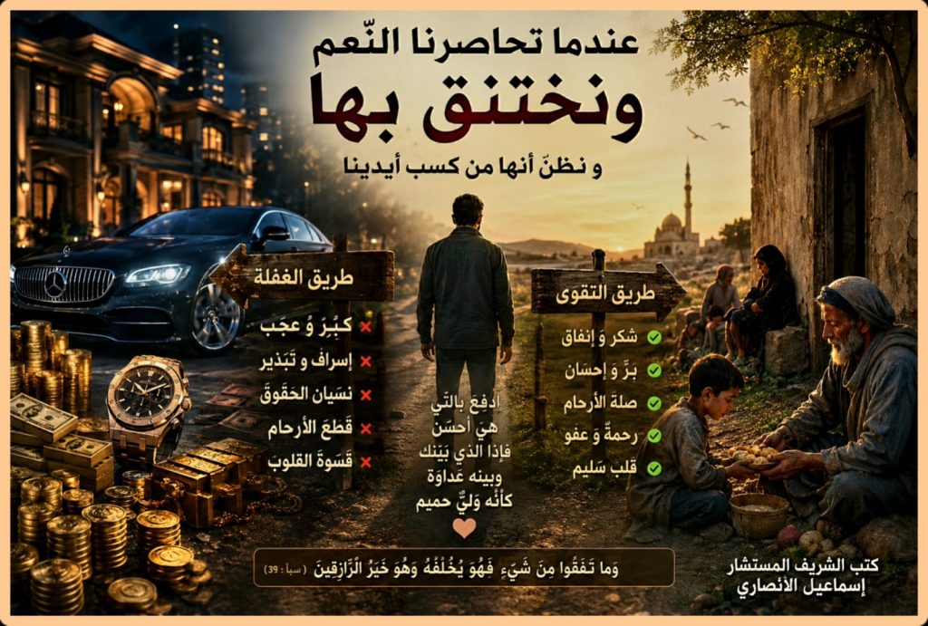 عندما تحاصرنا النعم ونختنق بها ونظن انها من كسب ايدينا img 20260531 wa0004